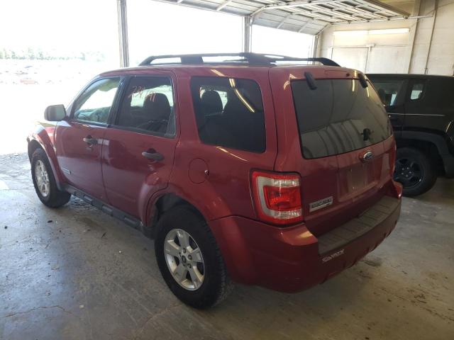 Photo 3 from auction – 2008 FORD ESCAPE XLT with VIN 1FMCU03Z18KA91979