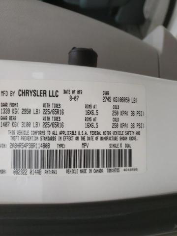 Photo 10 from auction – 2008 CHRYSLER TOWN & COU with VIN 2A8HR54P38R114808