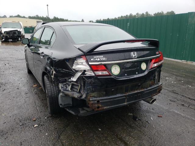 Photo 9 from auction – 2013 HONDA CIVIC SI with VIN 2HGFB6E58DH708267