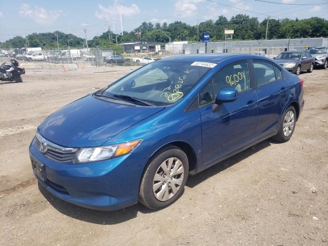 Photo 2 from auction – 2012 HONDA CIVIC LX with VIN 19XFB2F51CE329482