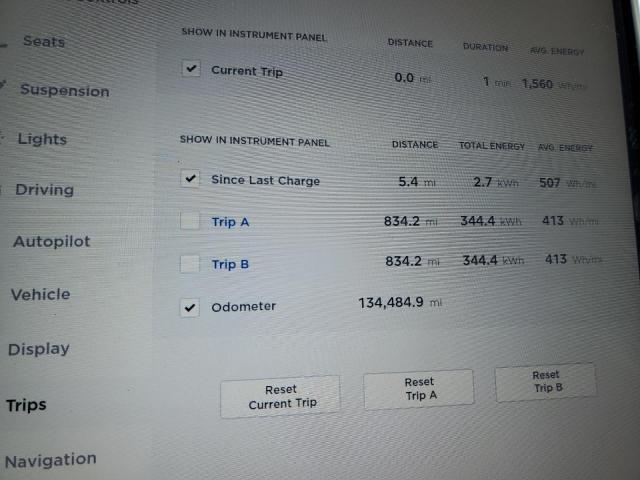 Photo 8 from auction – 2016 TESLA MODEL X with VIN 5YJXCAE42GF008006