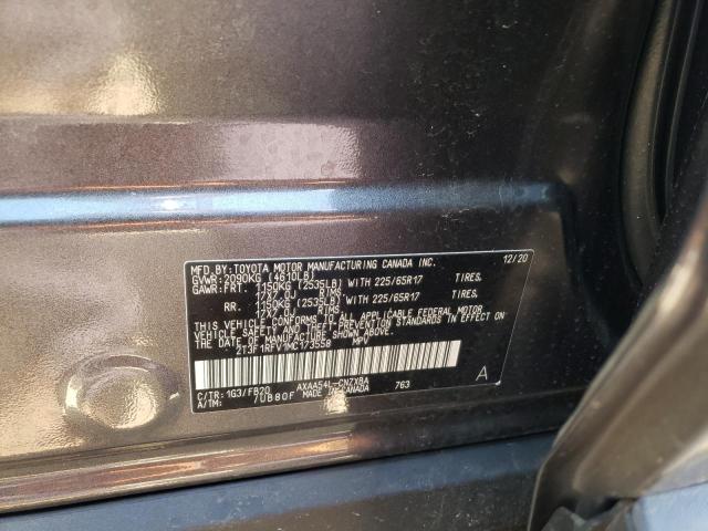Photo 10 from auction – 2021 TOYOTA RAV4 LE with VIN 2T3F1RFV1MC173558