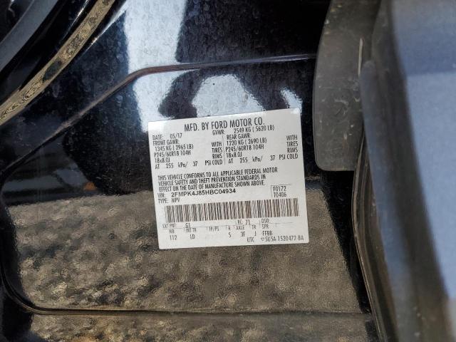 Photo 10 from auction – 2017 FORD EDGE SEL with VIN 2FMPK4J85HBC04934