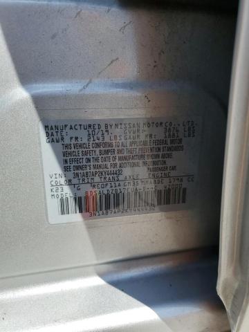 Photo 10 from auction – 2019 NISSAN SENTRA S with VIN 3N1AB7AP2KY444432