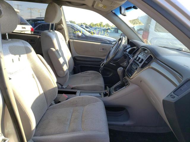 Photo 5 from auction – 2002 TOYOTA HIGHLANDER with VIN JTEHF21A720058433