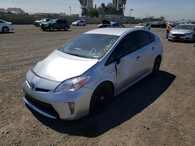 Photo 2 from auction – 2015 TOYOTA PRIUS with VIN JTDKN3DU5F1909590