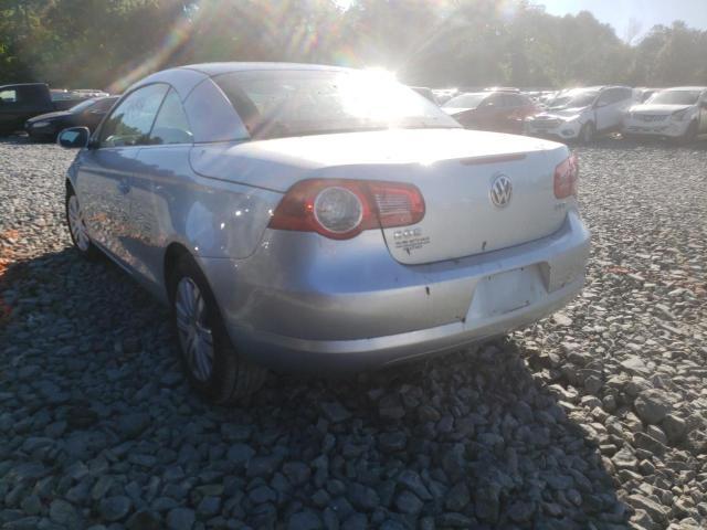 Photo 3 from auction – 2007 VOLKSWAGEN EOS 2.0T with VIN WVWBA71F27V005988