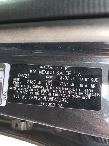 Photo 10 from auction – 2018 KIA FORTE FE with VIN 3KPF24AD0ME412963