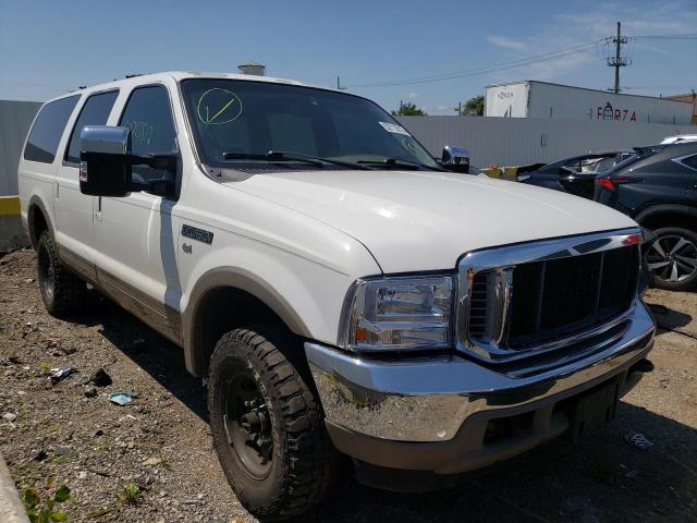 FORD EXCURSION 2000 with VIN 1FMNU43S9YEC17507 - Photo from auction