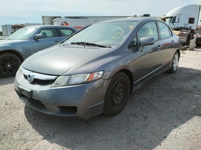 Photo 2 from auction – 2009 HONDA CIVIC LX with VIN 19XFA16579E042010