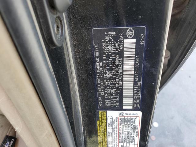 Photo 10 from auction – 2007 TOYOTA CAMRY CE with VIN 4T1BE46KX7U062546