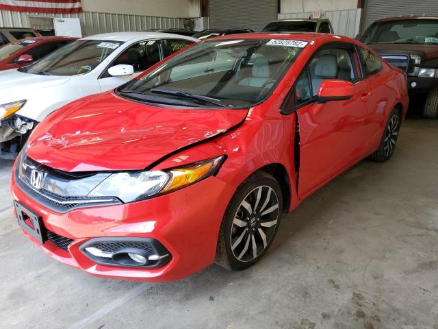 Photo 2 from auction – 2015 HONDA CIVIC EXL with VIN 2HGFG3B00FH531032
