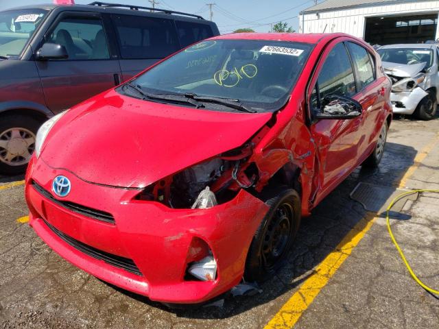 Photo 2 from auction – 2013 TOYOTA PRIUS C with VIN JTDKDTB34D1552056