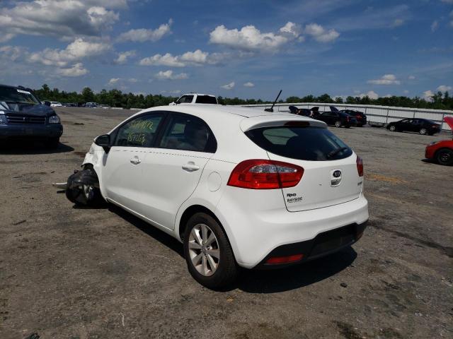Photo 3 from auction – 2013 KIA RIO EX with VIN KNADN5A35D6301601