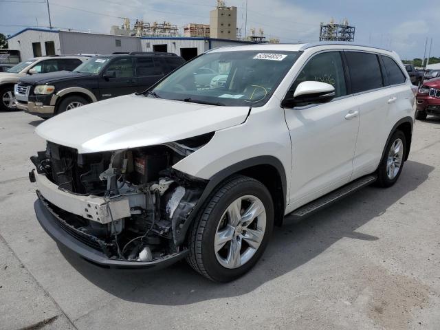 Photo 2 from auction – 2014 TOYOTA HIGHLANDER with VIN 5TDYKRFH6ES010258