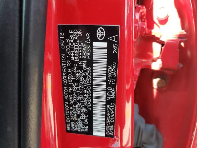 Photo 10 from auction – 2013 TOYOTA PRIUS C with VIN JTDKDTB34D1552056
