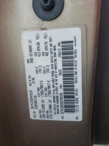 Photo 10 from auction – 2003 DODGE RAM 2500 S with VIN 3D7KU28D93G764726