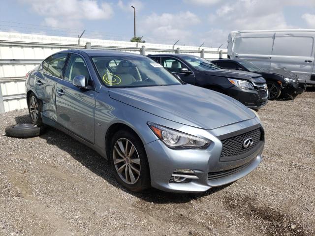 INFINITI Q50 PREMIU 2017 with VIN JN1EV7AP6HM732054 - Photo from auction