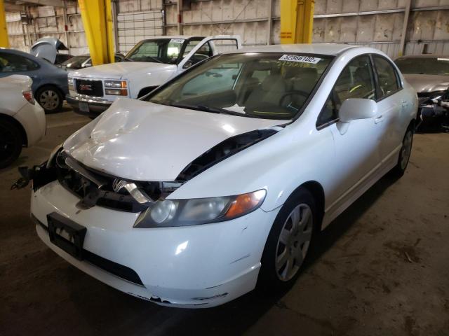Photo 2 from auction – 2008 HONDA CIVIC with VIN 2HGFA16558H337353
