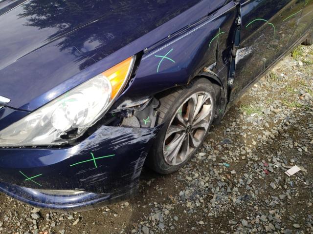 Photo 9 from auction – 2013 HYUNDAI SONATA SE with VIN 5NPEC4AB9DH642469