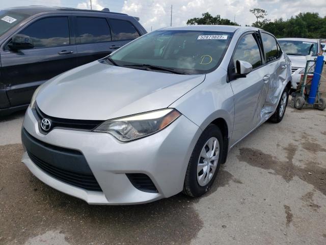 Photo 2 from auction – 2016 TOYOTA COROLLA L with VIN 5YFBURHE3GP535177