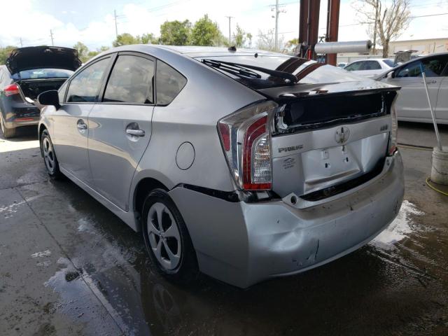 Photo 3 from auction – 2013 TOYOTA PRIUS with VIN JTDKN3DU3D5555865