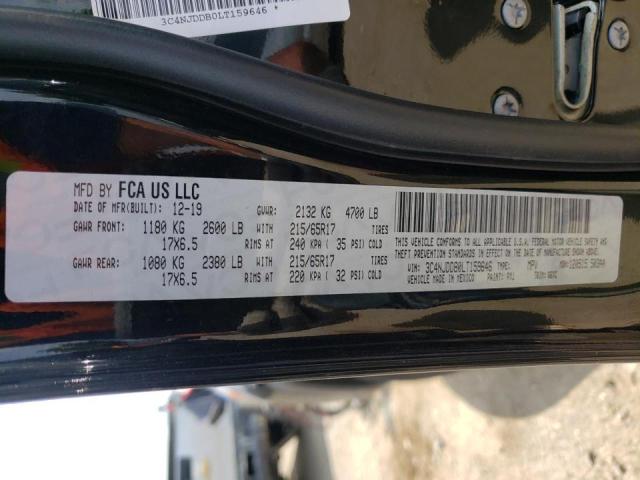Photo 10 from auction – 2020 JEEP COMPASS TR with VIN 3C4NJDDB0LT159646