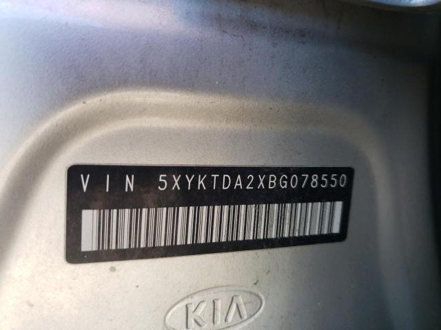 Photo 10 from auction – 2011 KIA SORENTO BA with VIN 5XYKTDA2XBG078550