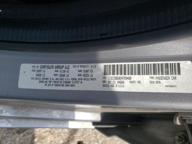 Photo 10 from auction – 2013 CHRYSLER 200 TOURIN with VIN 1C3CCBBG8DN720489