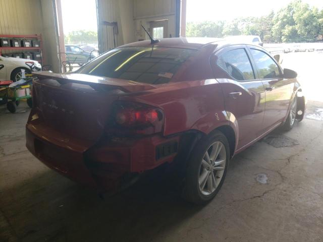 Photo 4 from auction – 2014 DODGE AVENGER SE with VIN 1C3CDZAB0EN155278