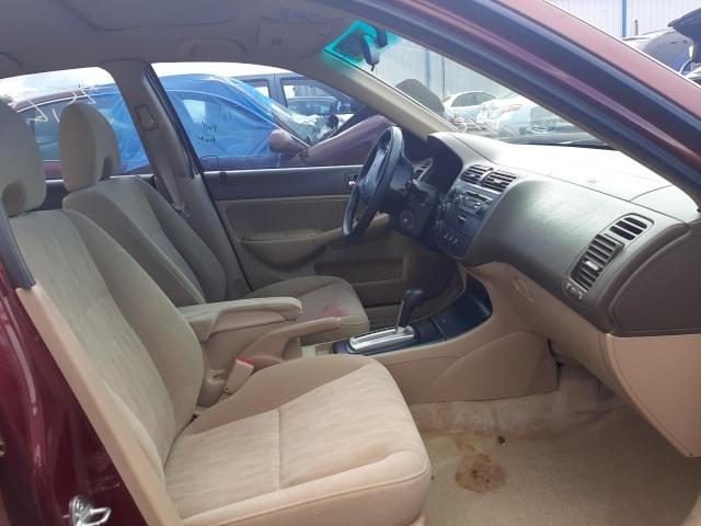 Photo 5 from auction – 2004 HONDA CIVIC EX with VIN 2HGES26744H537585