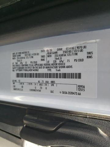 Photo 10 from auction – 2020 FORD TRANSIT T- with VIN 1FTBR1Y89LKB14392