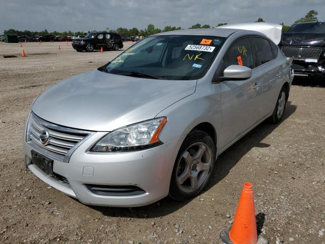 Photo 2 from auction – 2013 NISSAN SENTRA S with VIN 3N1AB7AP2DL786365