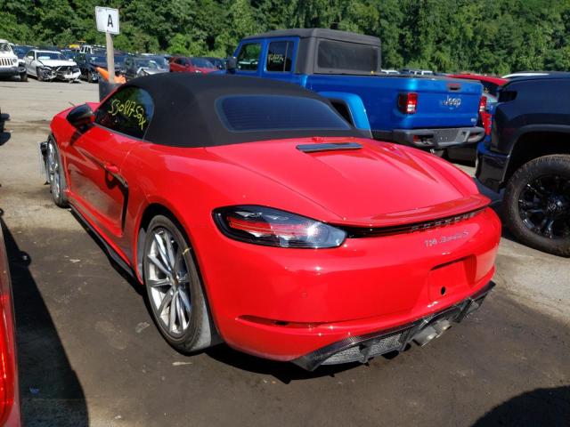 Photo 3 from auction – 2017 PORSCHE BOXSTER S with VIN WP0CB2A87HS240976