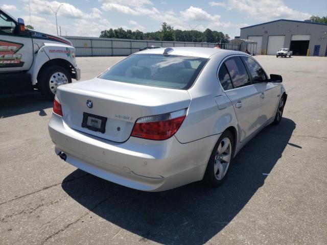 Photo 4 from auction – 2007 BMW 525 I with VIN WBANE53587CW68842