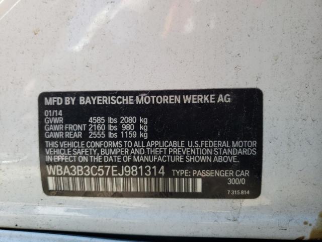 Photo 10 from auction – 2014 BMW 328 XI with VIN WBA3B3C57EJ981314
