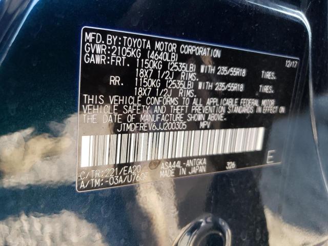 Photo 10 from auction – 2018 TOYOTA RAV4 LIMIT with VIN JTMDFREV6JJ200305