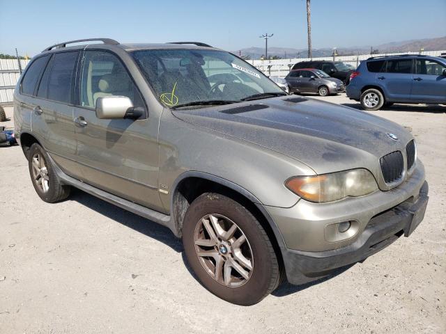 BMW X5 3.0I 2005 with VIN 5UXFA13515LY15445 - Photo from auction