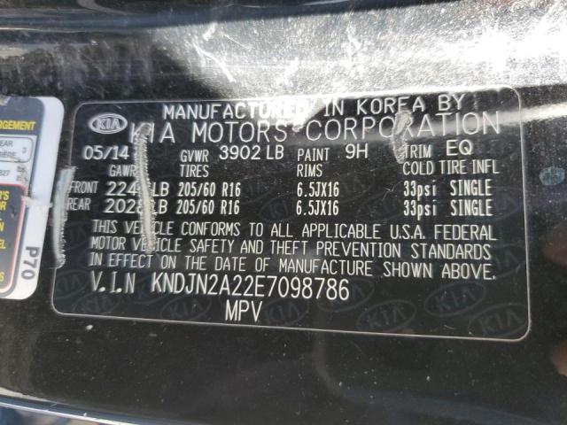 Photo 10 from auction – 2014 KIA SOUL with VIN KNDJN2A22E7098786