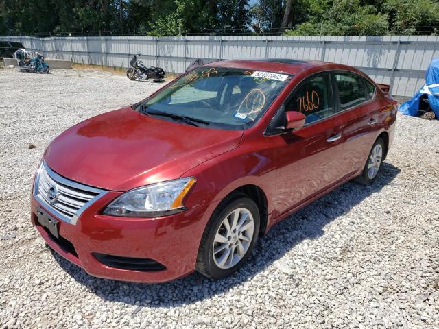 Photo 2 from auction – 2015 NISSAN SENTRA S with VIN 3N1AB7AP1FY329066