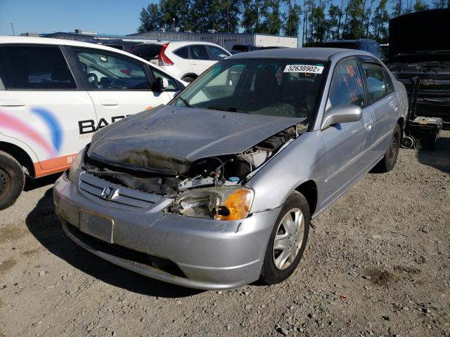 Photo 2 from auction – 2003 HONDA CIVIC LX with VIN 2HGES16563H547008