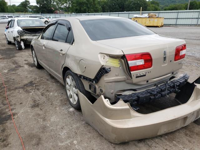 Photo 3 from auction – 2007 LINCOLN MKZ with VIN 3LNHM26T87R638524