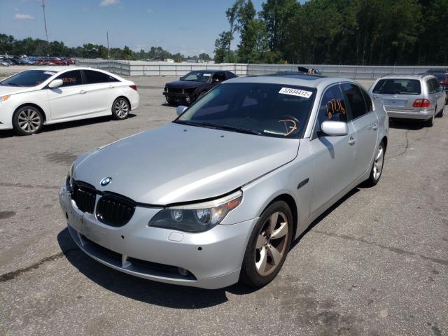 Photo 2 from auction – 2007 BMW 525 I with VIN WBANE53587CW68842