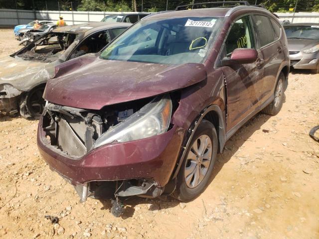 Photo 2 from auction – 2012 HONDA CR-V EXL with VIN 5J6RM3H71CL035478