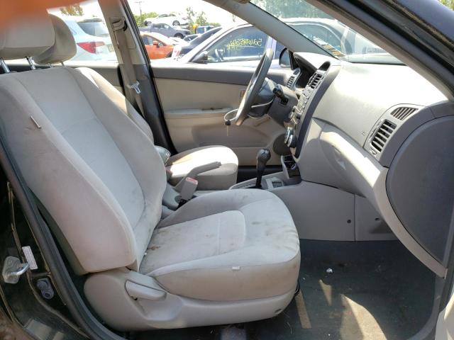 Photo 5 from auction – 2009 KIA SPECTRA EX with VIN KNAFE222395620375
