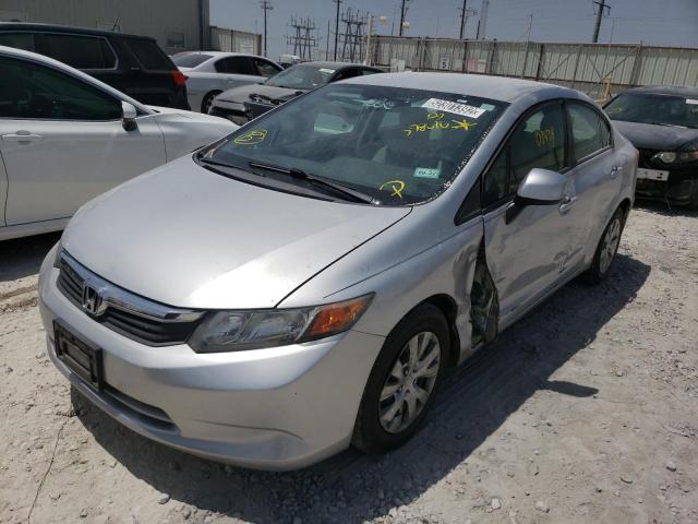 Photo 2 from auction – 2012 HONDA CIVIC LX with VIN 2HGFB2F55CH578616