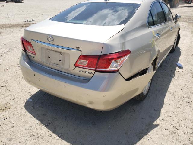 Photo 9 from auction – 2010 LEXUS ES 350 with VIN JTHBK1EG8A2398044