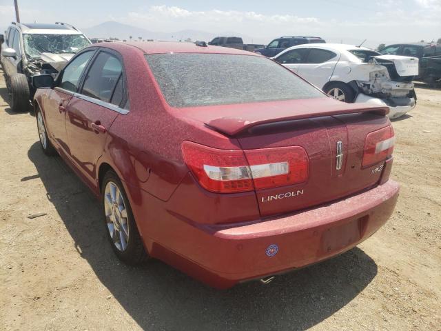 Photo 6 from auction – 2008 LINCOLN MKZ with VIN 3LNHM26T78R618380