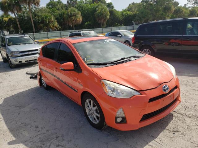 TOYOTA PRIUS C 2013 with VIN JTDKDTB38D1035889 - Photo from auction