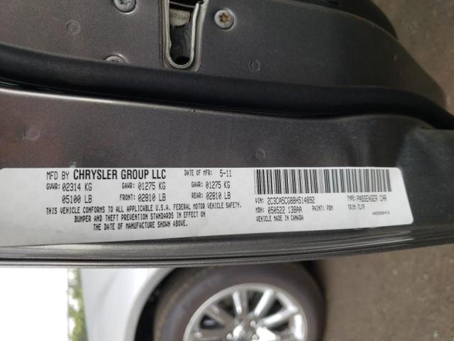 Photo 10 from auction – 2011 CHRYSLER 300 LIMITE with VIN 2C3CA5CG8BH514892